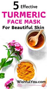 turmeric face mask