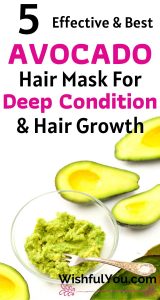 avocado hair mask