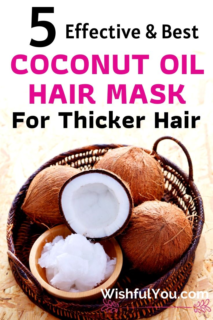 coconut oil hair mask