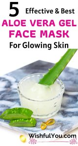 aloe vera face mask