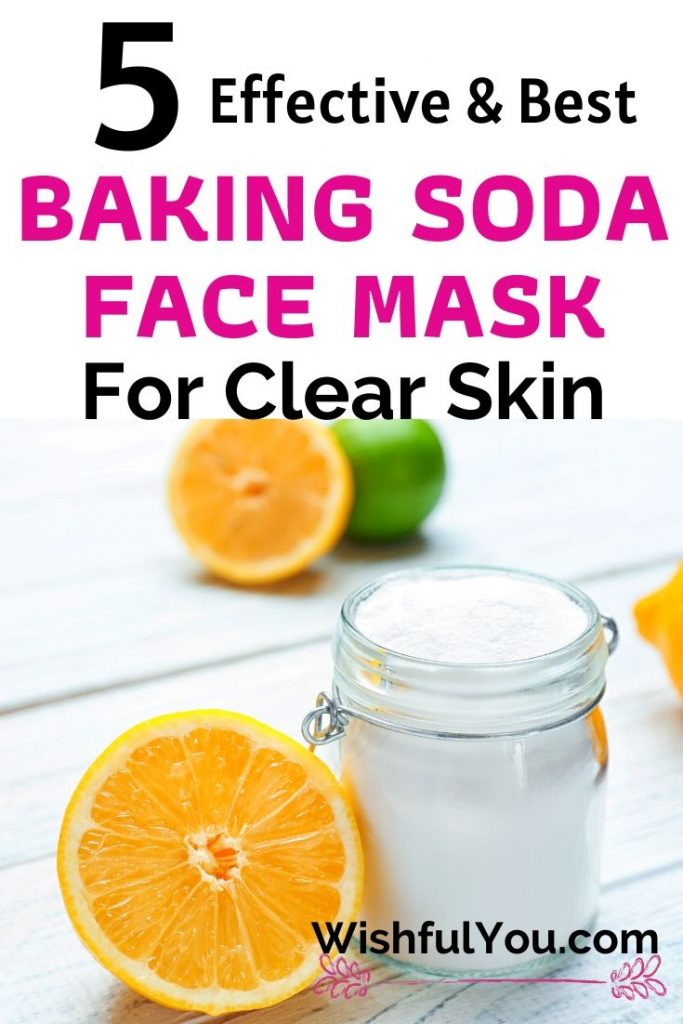 5 DIY Baking Soda Face Mask For Clear Skin