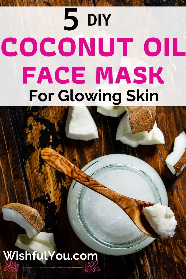 Coconut Oil Face Mask For