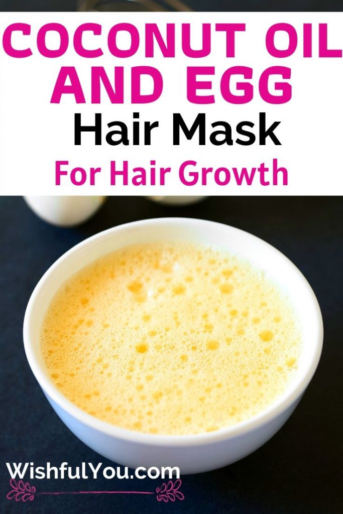  DIY Egg And Coconut Oil Hair Mask For Hair Growth