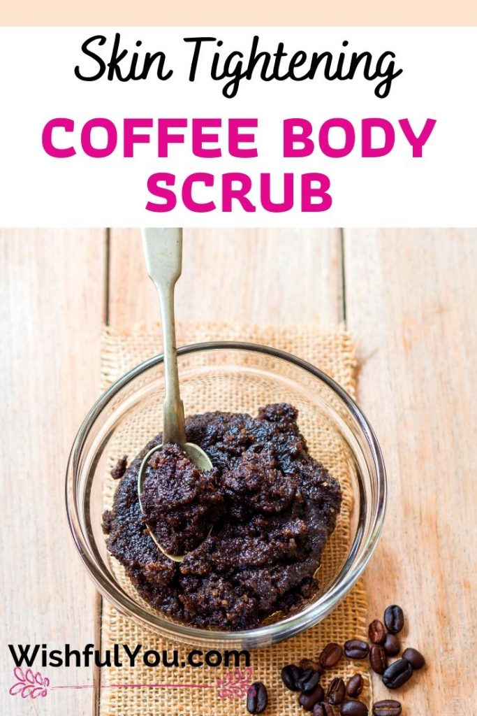 DIY Coffee Scrub with Almond Oil
