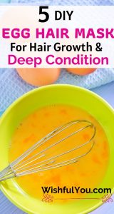 Egg Hair Mask For Hair Growth & Deep Condition