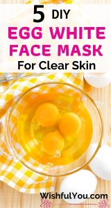 Egg White Face Mask