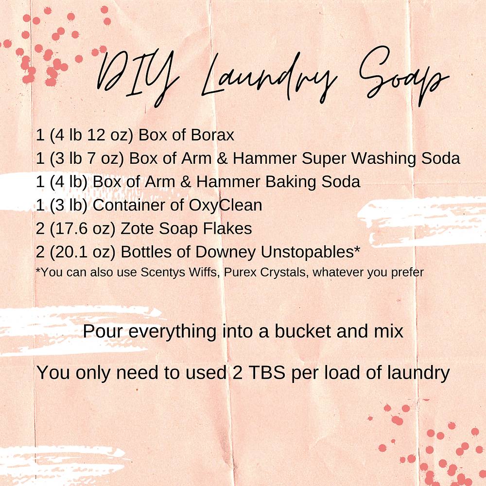 32 Laundry Scent Booster Recipes  Image
