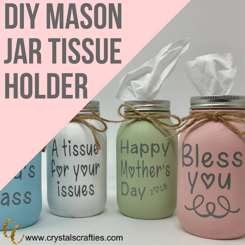 13 Mason Jar Tissue Holder Ideas Image