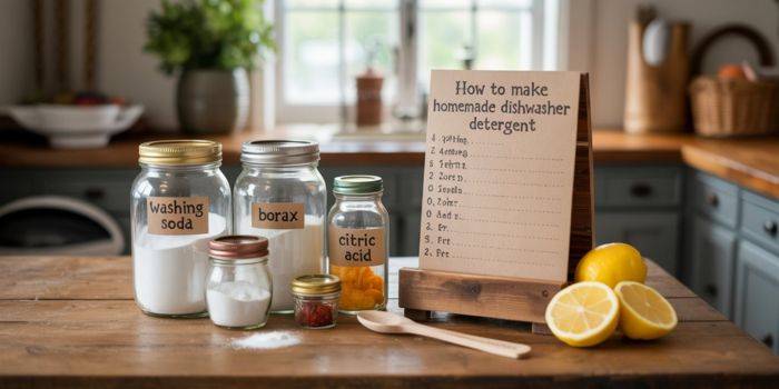 33 DIY Dishwasher Detergent Recipes Image