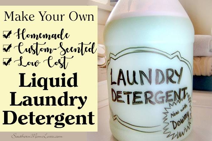 31 Laundry Liquid Recipes Image