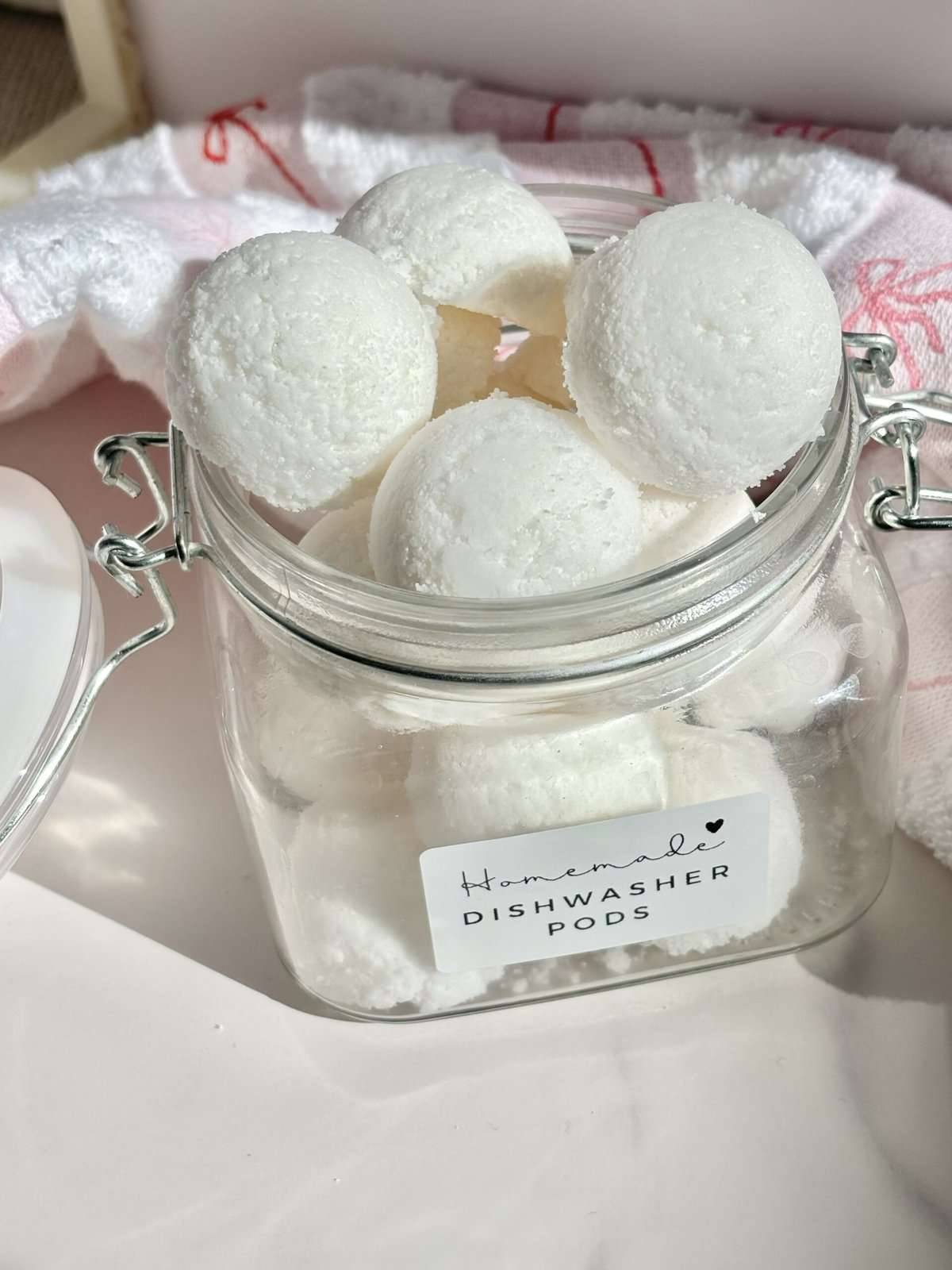 19 DIY Dishwasher Detergent Pods  Image