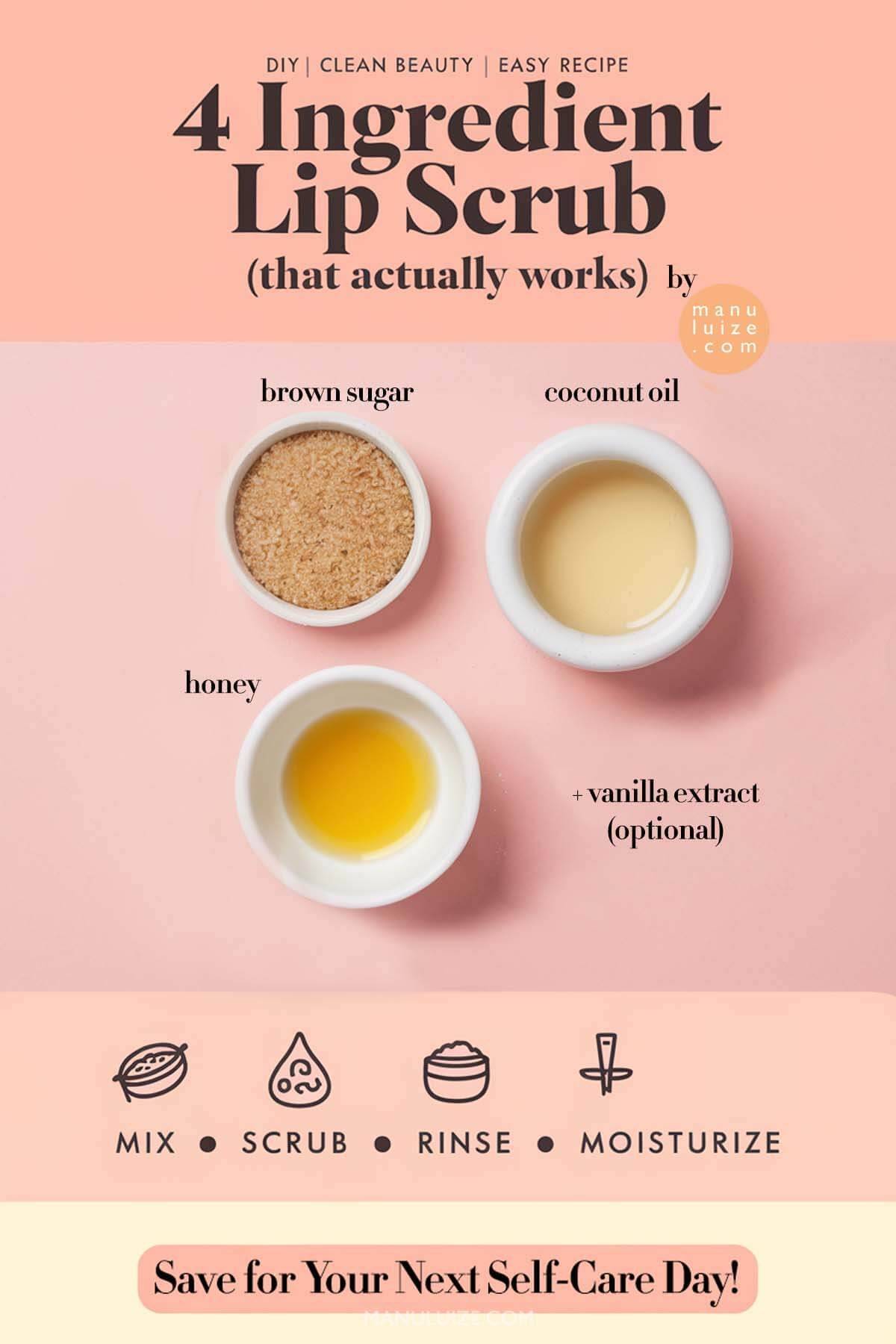 35 Emulsified Lip Scrub Recipes  Image