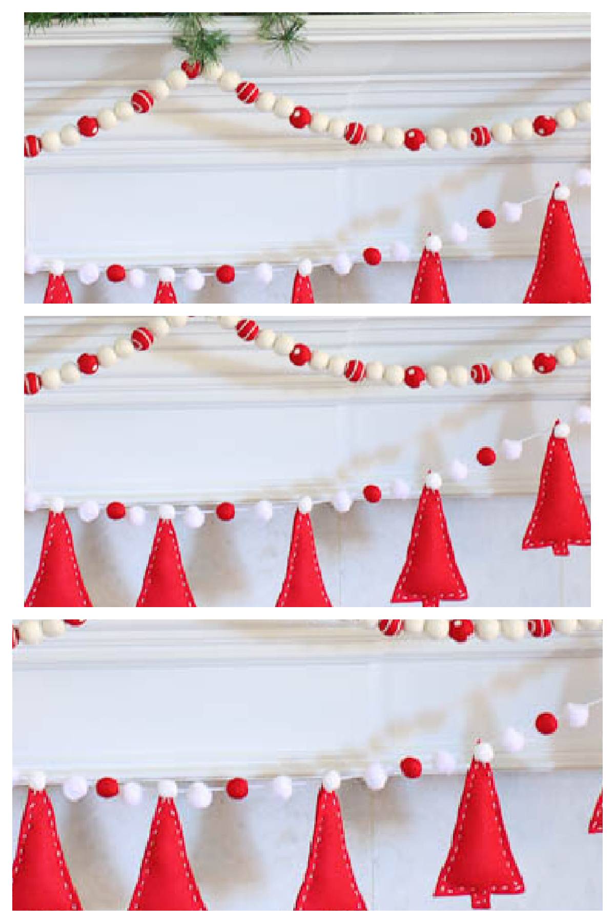 19 Felt Ball Garland Ideas Image