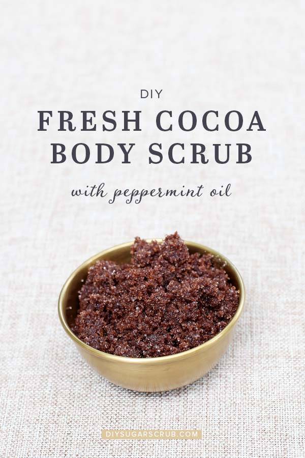 13 Homemade Chocolate Body Scrub Recipes Image