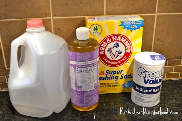 22 Castile Soap Laundry Detergent Recipes  Image