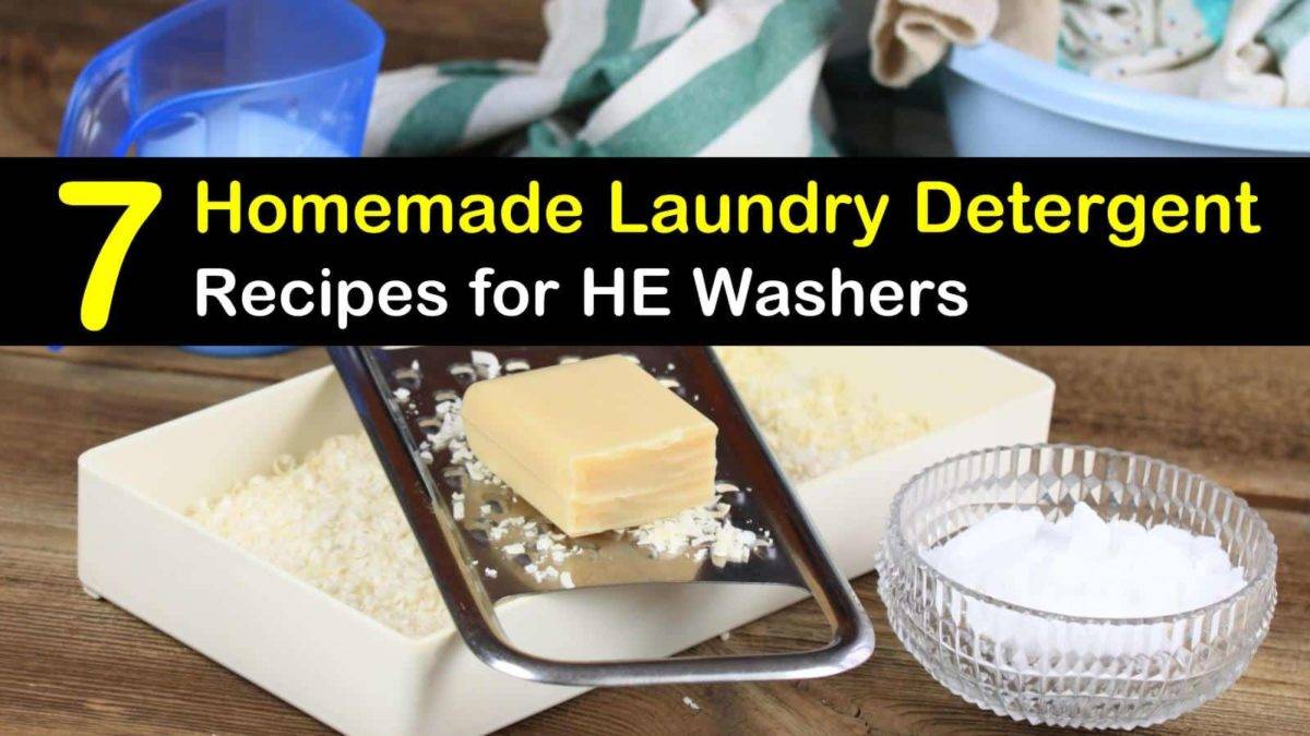 31 Laundry Liquid Recipes Image