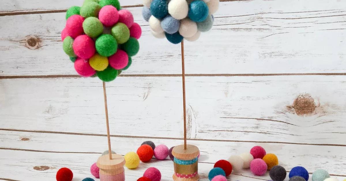 24 Felt Ball Crafts Ideas Image