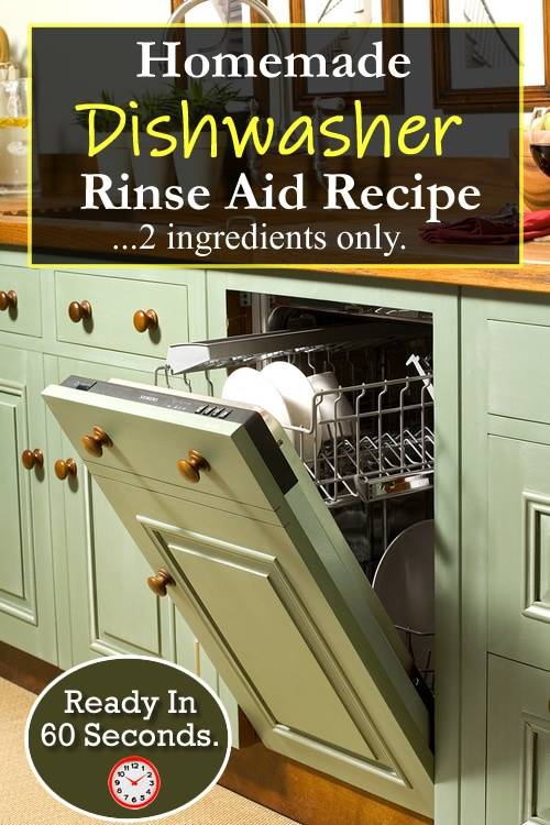 17 DIY Dishwasher Rinse Aid Recipes Image