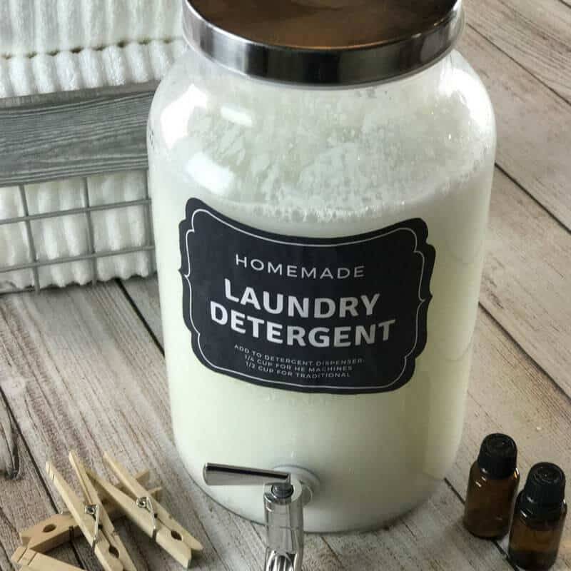 31 Laundry Liquid Recipes Image