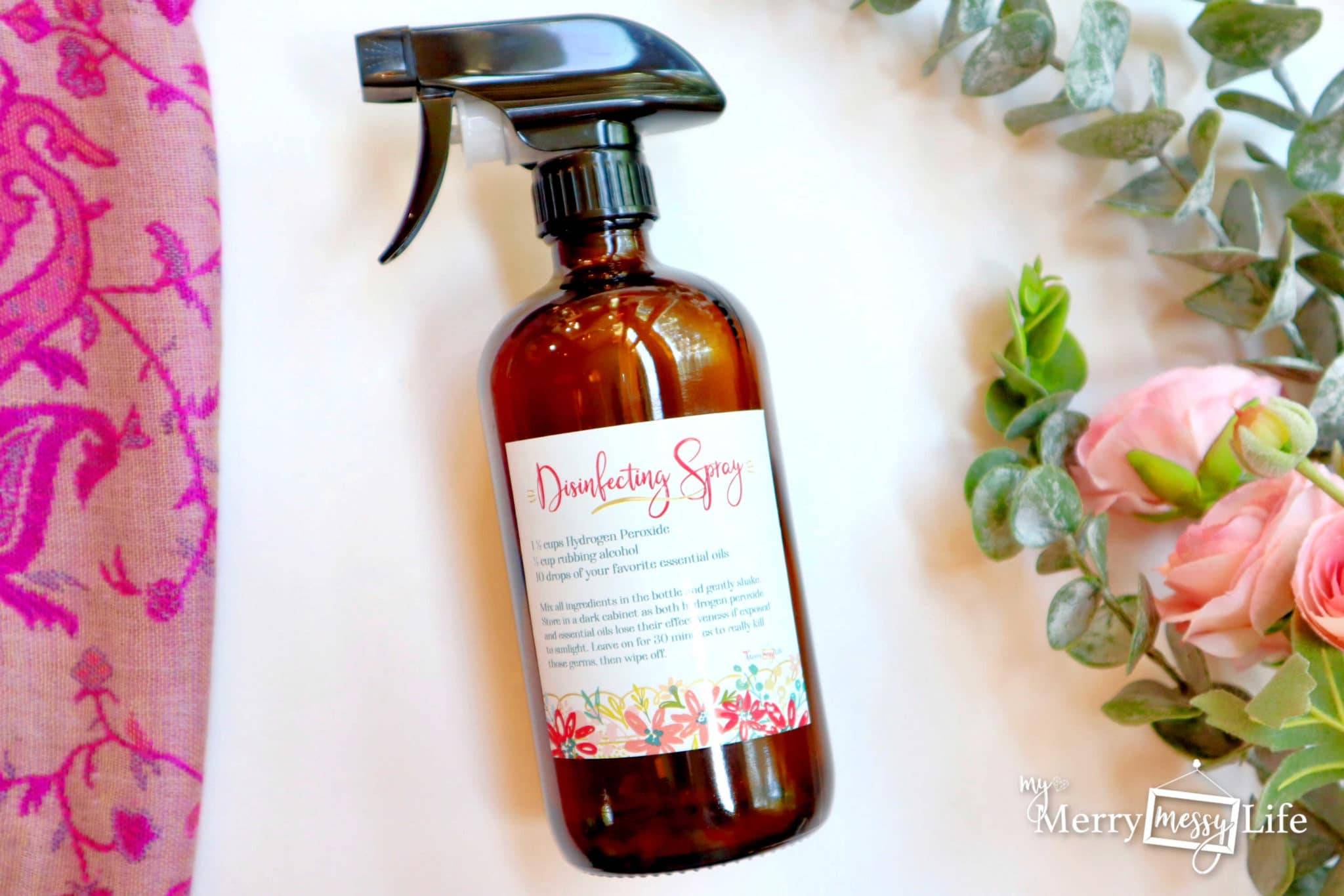 33 DIY Natural Disinfectant Spray Recipes Image