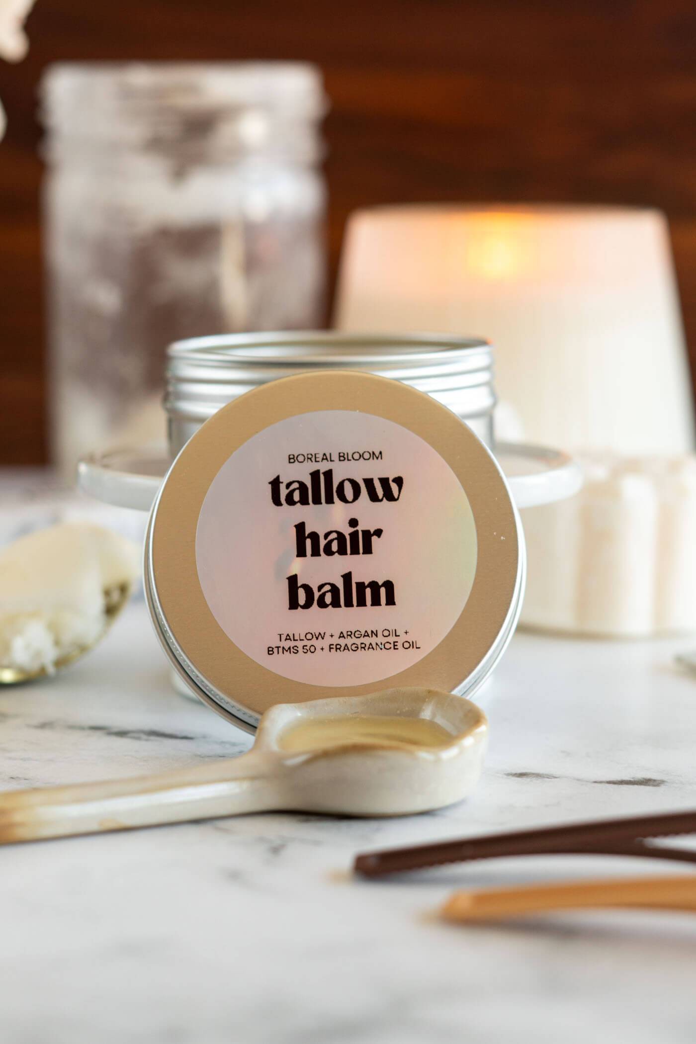 4 Beef Tallow Hair Conditioner Recipes  Image