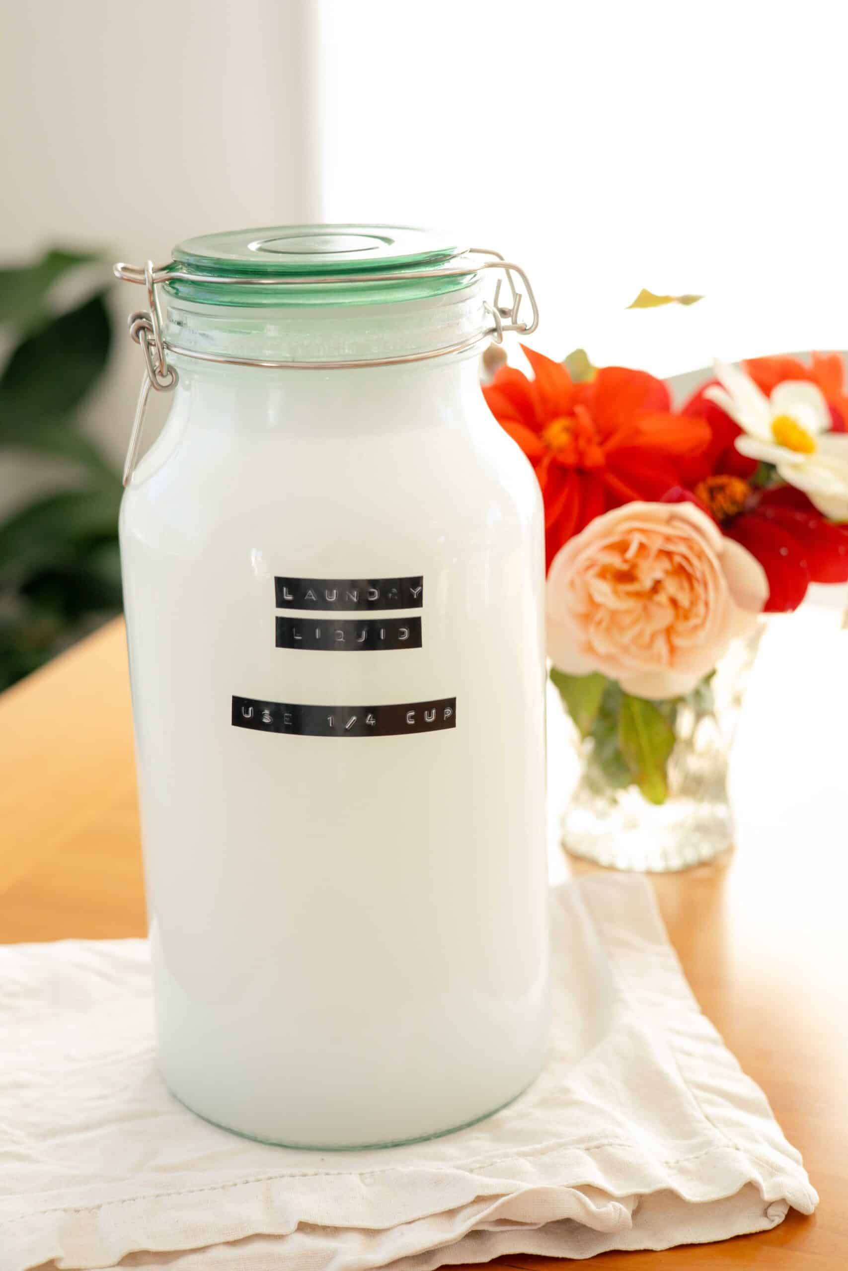 22 Castile Soap Laundry Detergent Recipes  Image