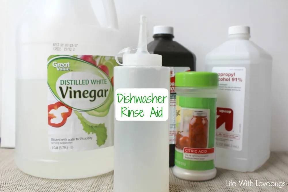 17 DIY Dishwasher Rinse Aid Recipes Image
