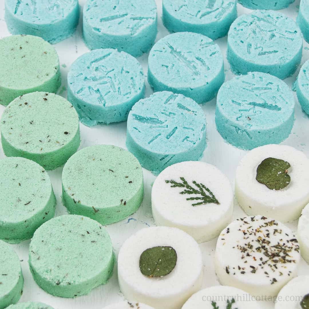 32 Menthol Shower Steamers DIY Recipes Image