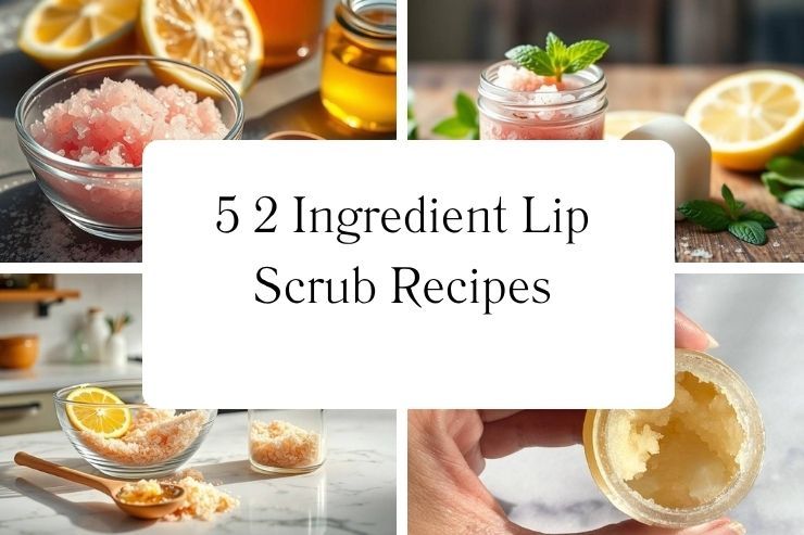 5 2 Ingredient Lip Scrub Recipes