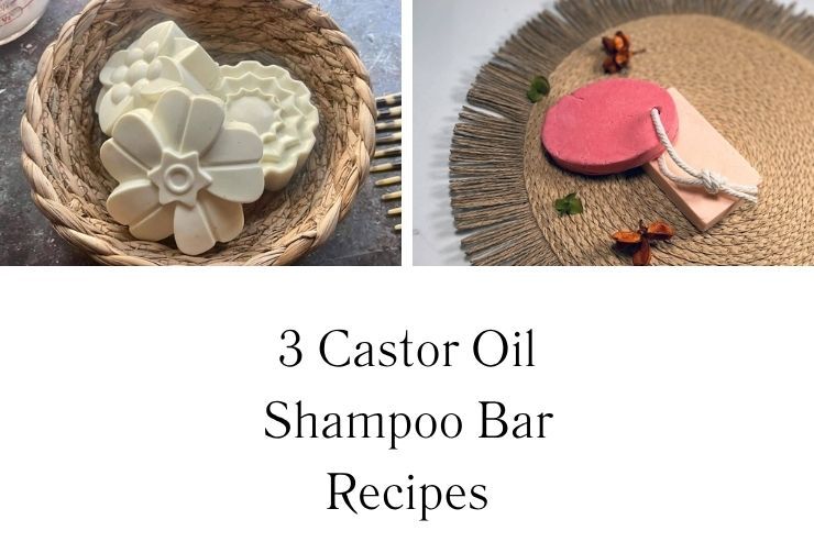3 Castor Oil Shampoo Bar Recipes
