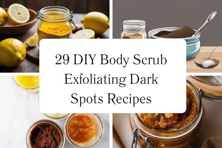 29 DIY Body Scrub Exfoliating Dark Spots Recipes