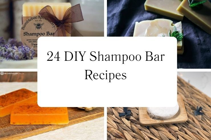 24 DIY Shampoo Bar Recipes