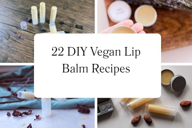 22 DIY Vegan Lip Balm Recipes