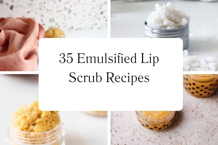 35 Emulsified Lip Scrub Recipes