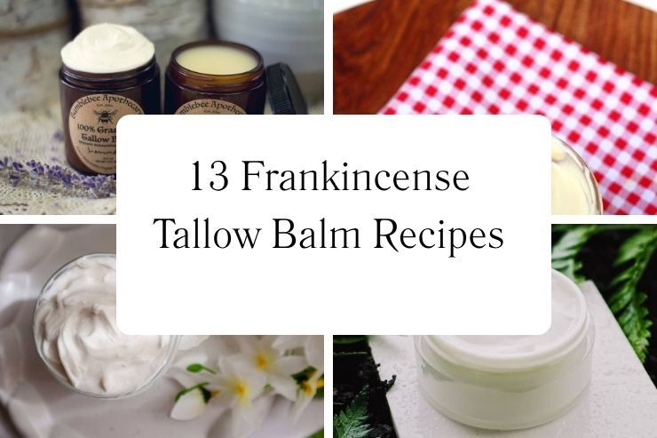 13 Frankincense Tallow Balm Recipes