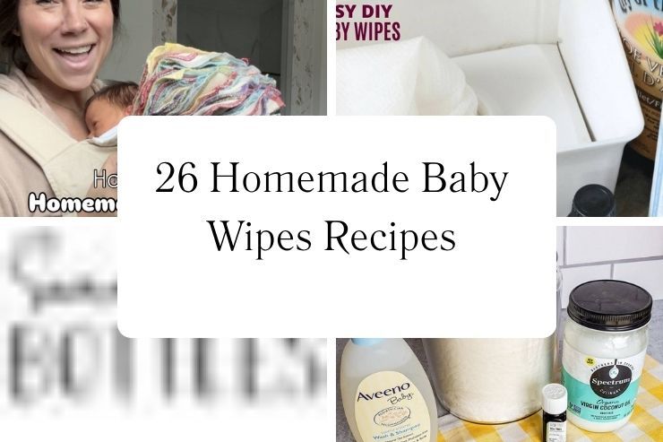 26 Homemade Baby Wipes Recipes