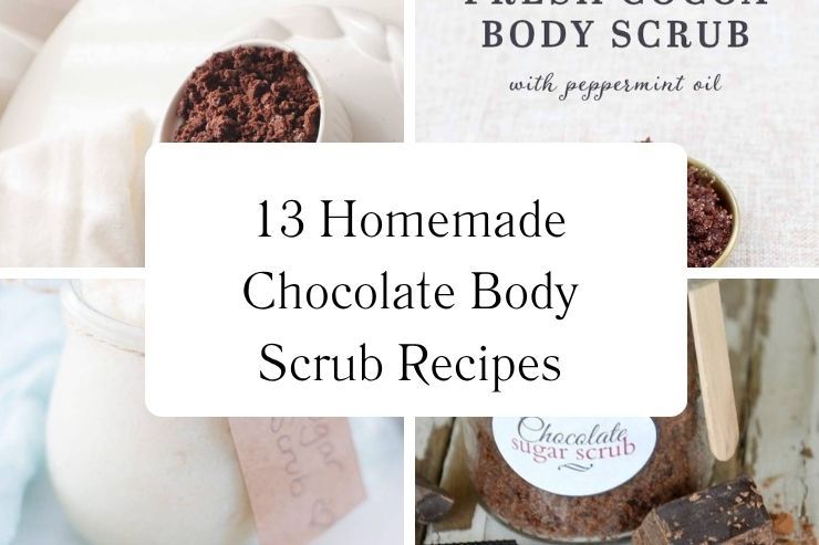 13 Homemade Chocolate Body Scrub Recipes
