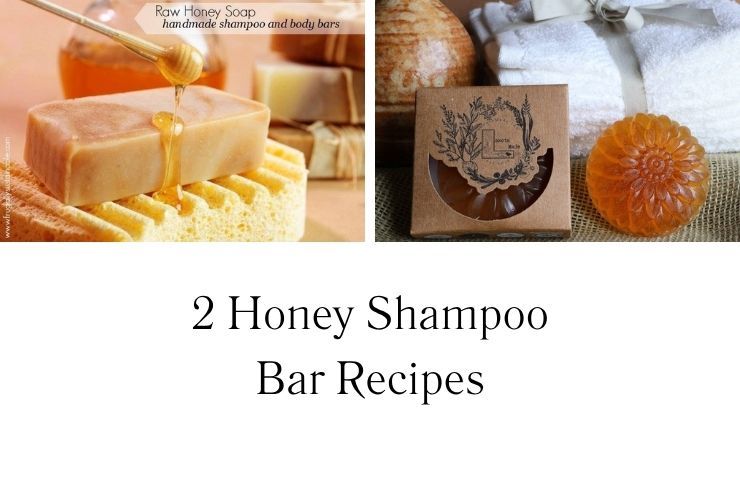 2 Honey Shampoo Bar Recipes