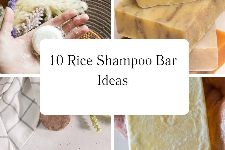 10 Rice Shampoo Bar Ideas
