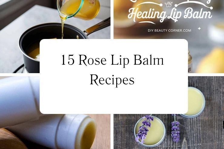 15 Rose Lip Balm Recipes
