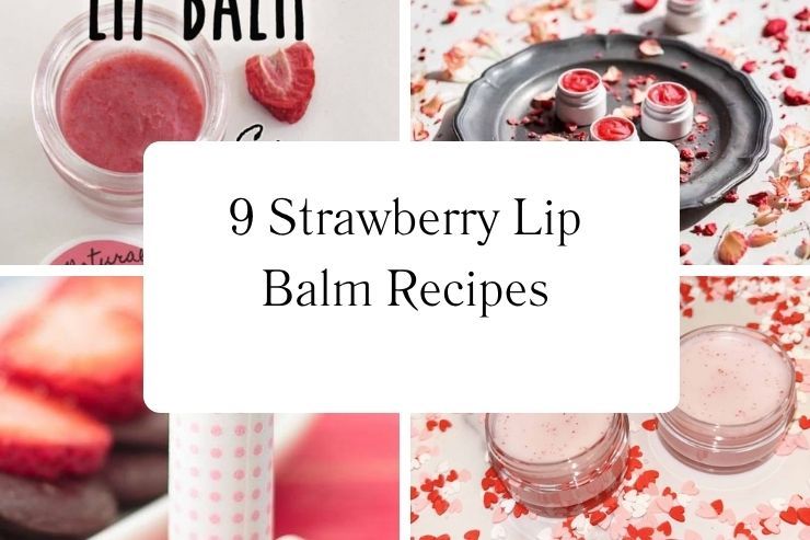 9 Strawberry Lip Balm Recipes