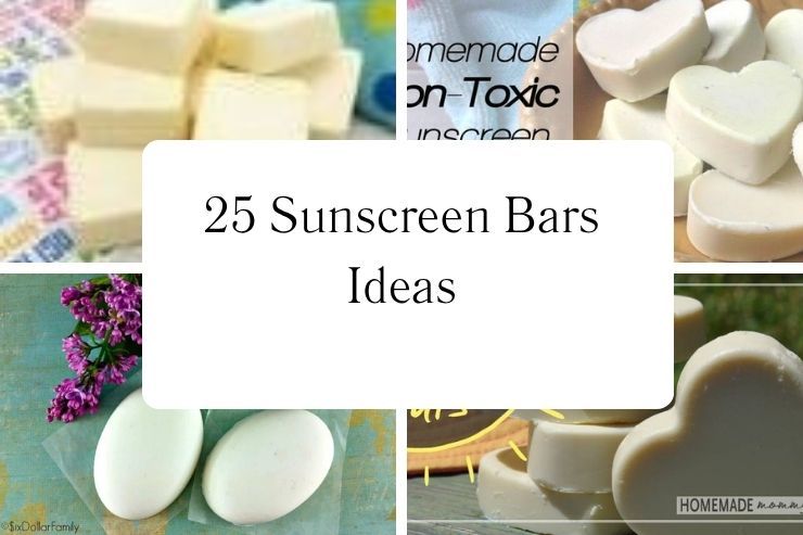 25 Sunscreen Bars Ideas