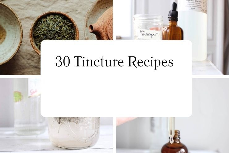 30 Tincture Recipes