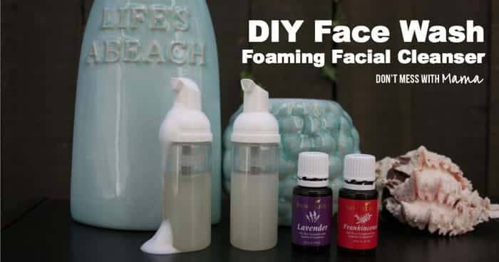 30 DIY Foam Face Wash Recipes Image
