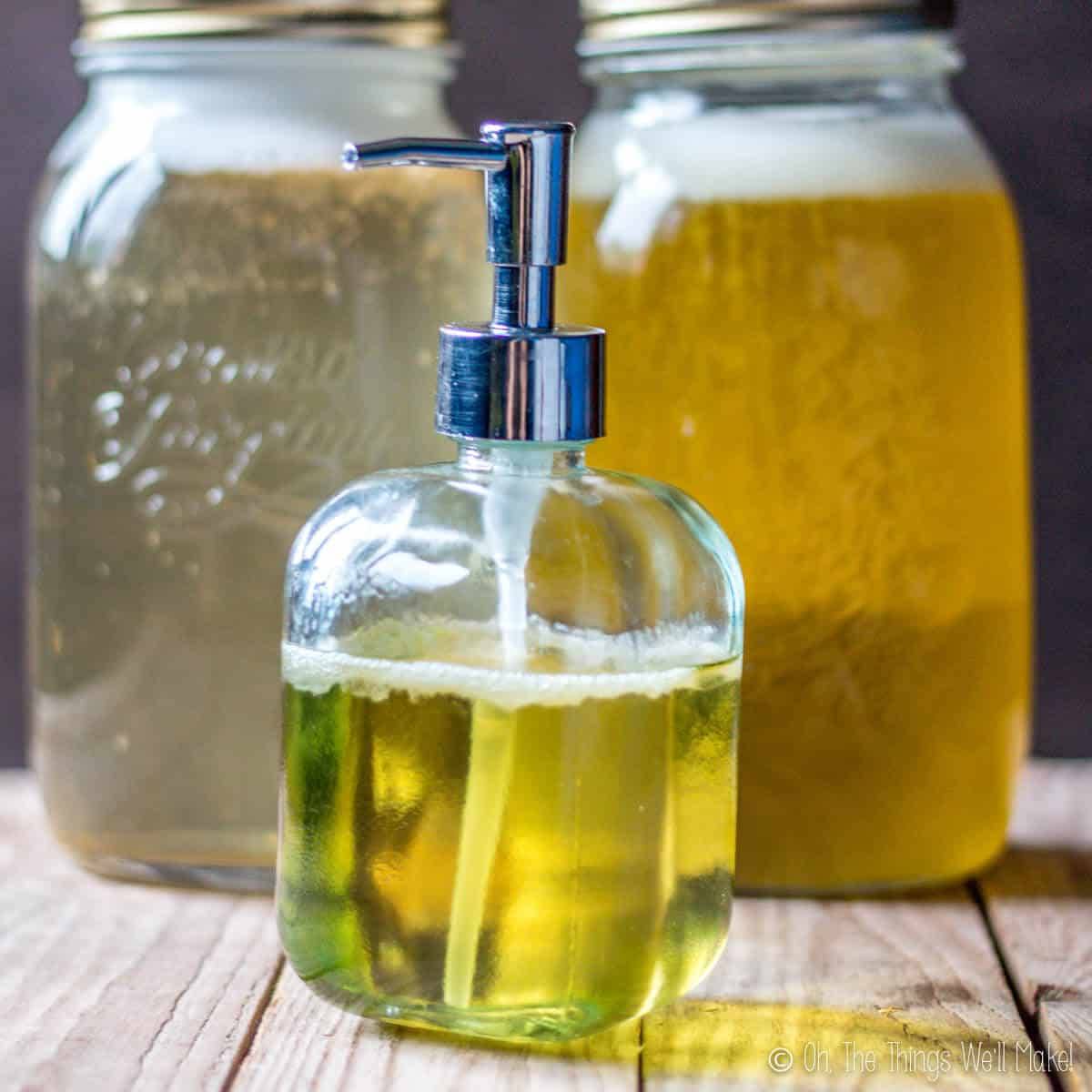 32 DIY Liquid Castile Soap Recipes Image