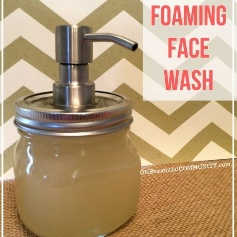 30 DIY Foam Face Wash Recipes Image