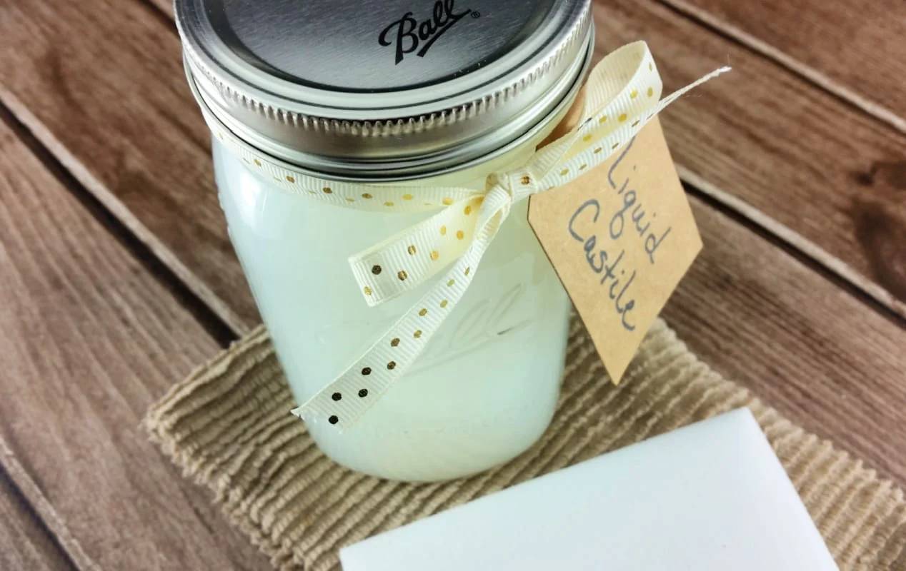 32 DIY Liquid Castile Soap Recipes Image