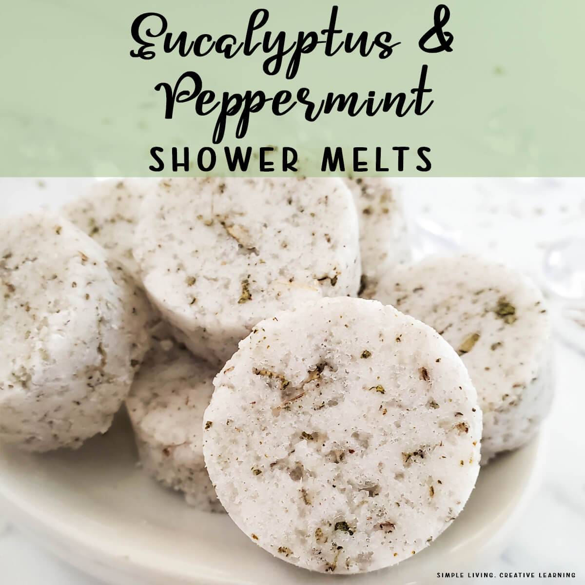 34 DIY Peppermint Shower Steamers Image