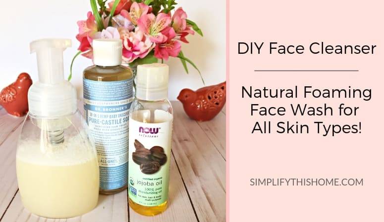 30 DIY Foam Face Wash Recipes Image