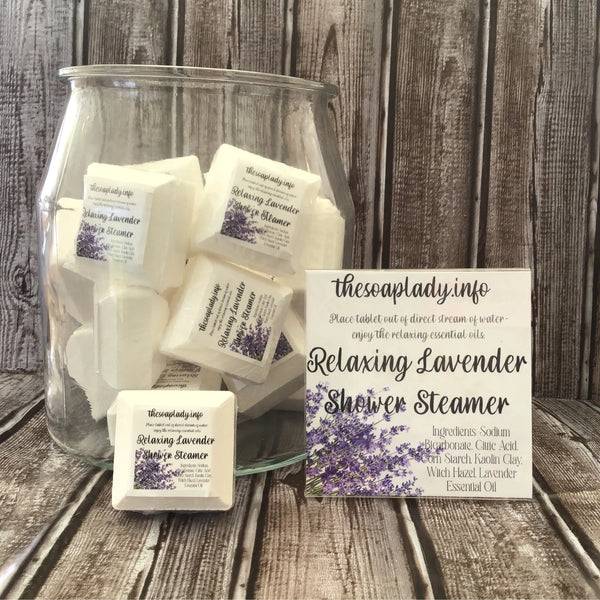 18 Lavender Shower Steamers Image